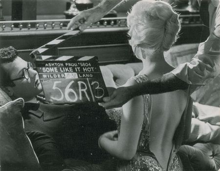 Lot #845 Marilyn Monroe and Tony Curtis Photograph - Image 1
