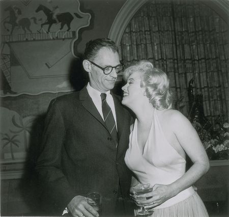 Lot #839 Marilyn Monroe and Arthur Miller Photograph - Image 1
