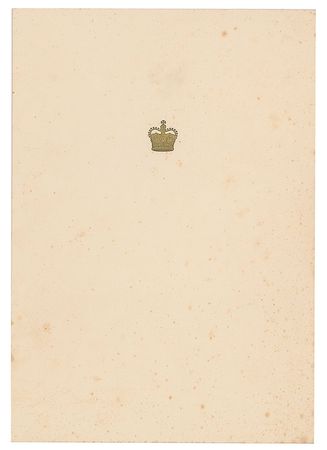 Lot #251 Queen Elizabeth II and Prince Philip Christmas Card - Image 2