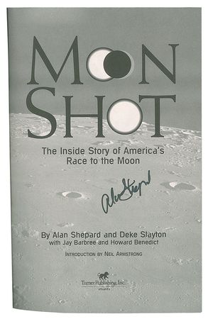 Lot #452 Alan Shepard Book - Image 1