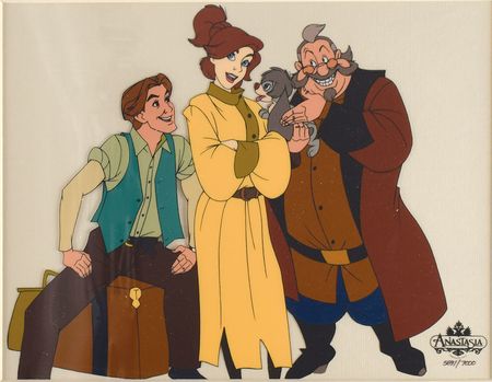Lot #7603 Anastasia sericel from Anastasia - Image 1