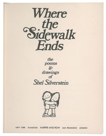 Lot #557 Shel Silverstein Book - Image 1