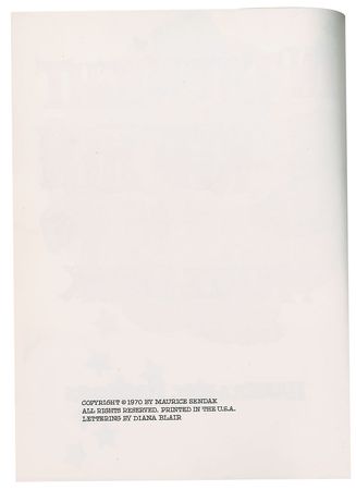 Lot #556 Maurice Sendak Book - Image 3