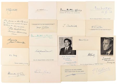 Lot #237 International Notables: An international miscellany—from Bertrand Russell to Bao Long of Vietnam - Image 3