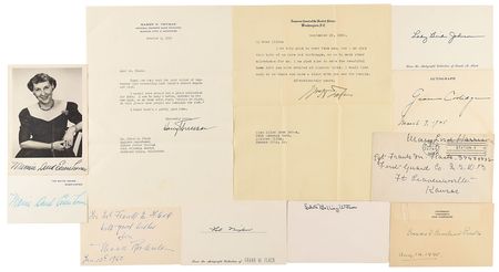 Lot #237 International Notables: An international miscellany—from Bertrand Russell to Bao Long of Vietnam - Image 4