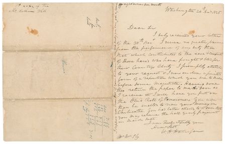 Lot #20 William Henry Harrison: Contributing to