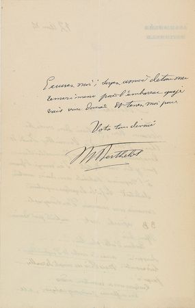 Lot #260 Marcellin Berthelot - Image 2