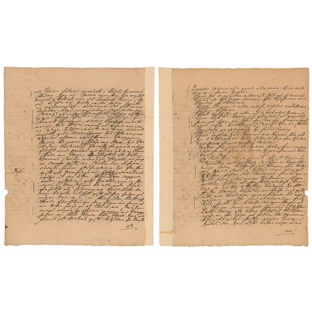 Lot #215 Carl Linnaeus Handwritten Manuscript - Image 1
