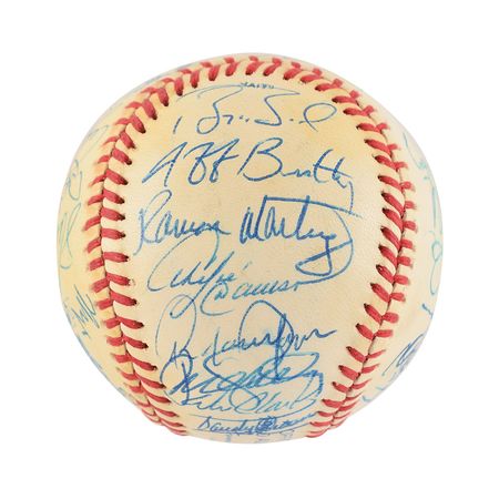 Lot #871 Baseball All-Stars Baseball - Image 4