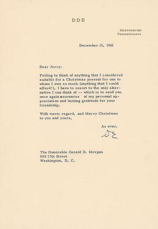 Lot #100 Dwight D. Eisenhower Letters - Image 5