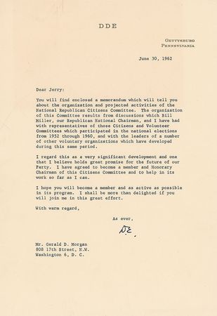 Lot #100 Dwight D. Eisenhower Letters - Image 6
