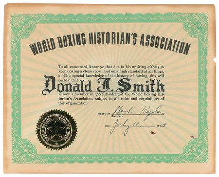 Lot #875 James J. Braddock Signed Photograph - Image 2