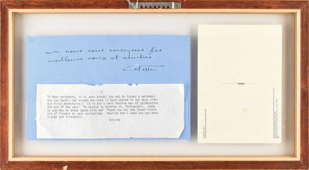 Lot #535 Colette Handwritten Letter Signed - Image 2