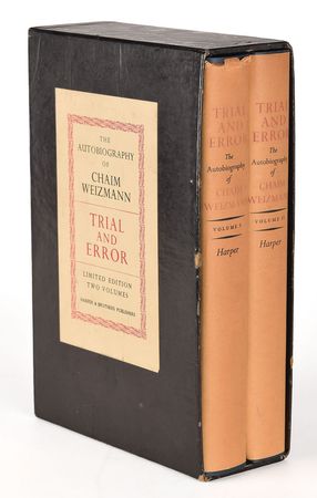 Lot #316 Chaim Weizmann Book - Image 2