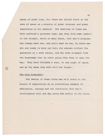 Lot #430 Apollo 11 Contingency Plan - Image 7