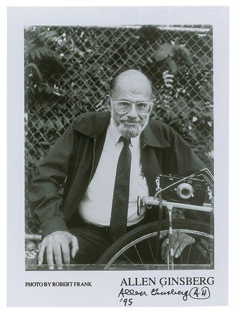 Lot #539 Allen Ginsberg Signed Photographs - Image 3