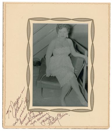 Lot #569 Patsy Cline Signed Photograph - Image 1
