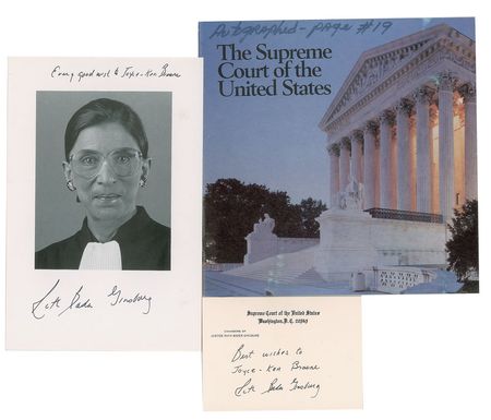 Lot #273 Ruth Bader Ginsburg Group Lot - Image 1