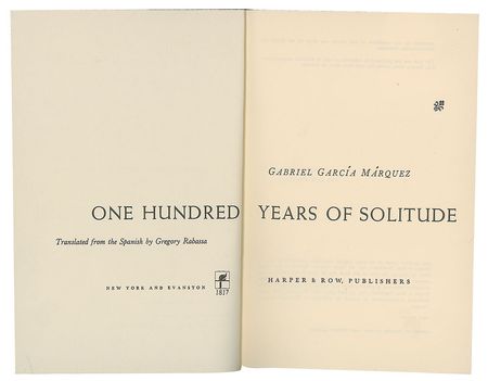 Lot #550 Gabriel Garcia Marquez Book - Image 1