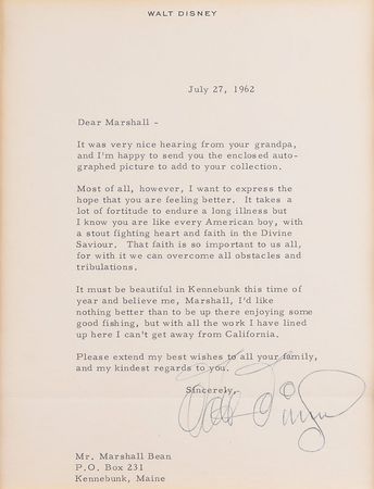 Lot #908 Walt Disney: 