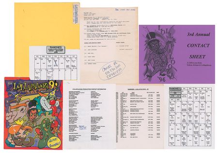 Lot #686 The Ramones Tour Material - Image 1