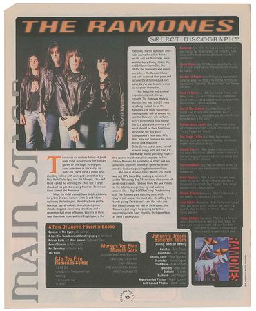 Lot #686 The Ramones Tour Material - Image 2