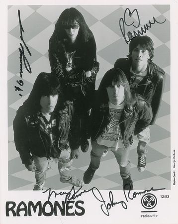 Lot #684 The Ramones Signed Photographs - Image 2