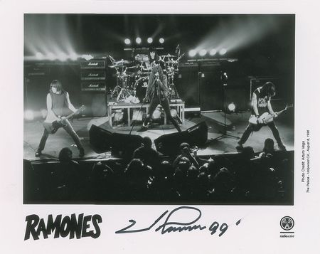 Lot #684 The Ramones Signed Photographs - Image 3