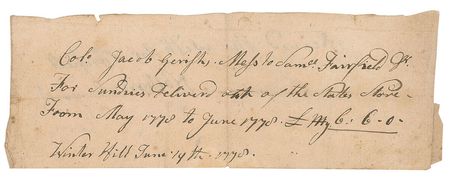 Lot #364 Jacob Gerrish Signed Document - Image 2