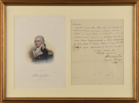 Lot #325 Henry Lee Handwritten Letter Signed - Image 1