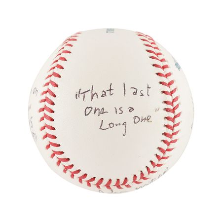 Lot #449 Edgar Mitchell Baseball - Image 3