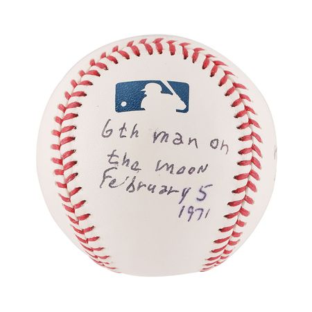 Lot #449 Edgar Mitchell Baseball - Image 4