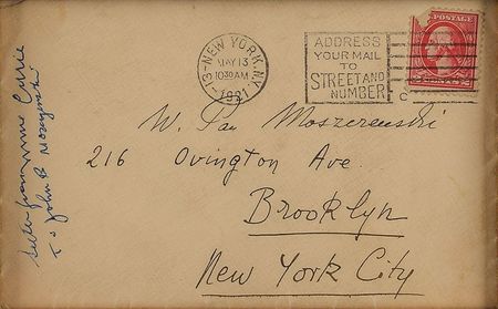 Lot #209 Marie Curie: On her first visit to America, Curie thanks 