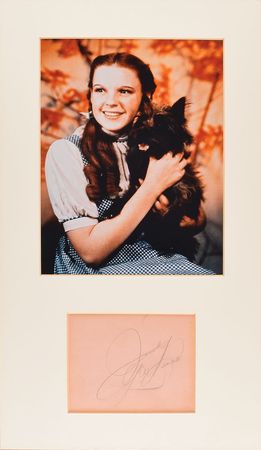 Lot #823 Judy Garland Signature - Image 2