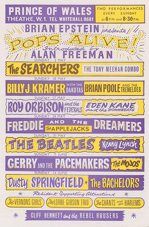 Lot #576 Beatles Handbill - Image 1