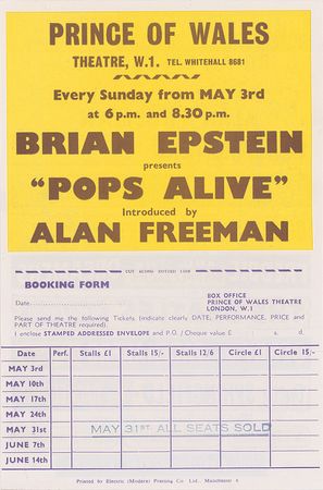 Lot #576 Beatles Handbill - Image 2