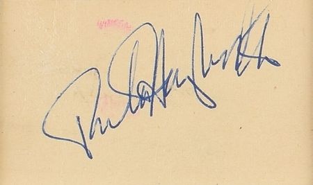 Lot #826 Rita Hayworth Signature - Image 1