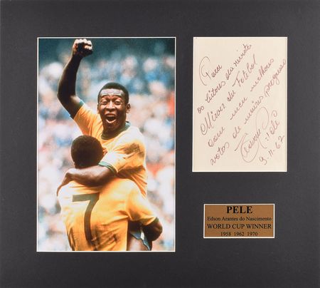 Lot #900 Pele Signature - Image 1