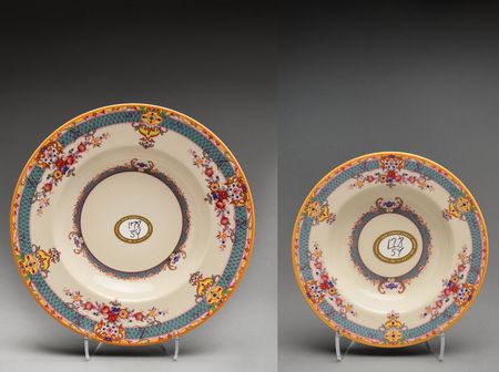 Lot #69 Kennedy China Bowl and Saucer China - Image 1
