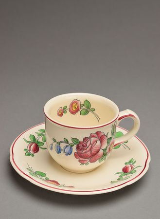 Lot #70 Kennedy China Teacup and Saucer China - Image 2