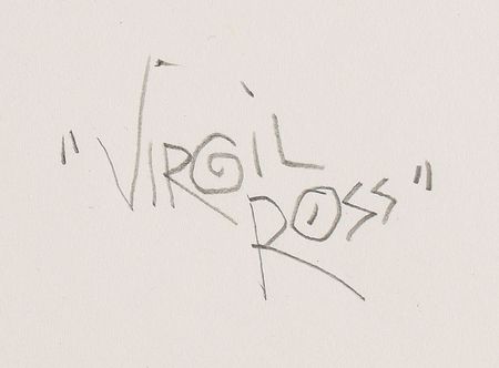 Lot #1051 Bugs Bunny and Umpire super-pan drawing by Virgil Ross Super Pan Drawing - Image 2