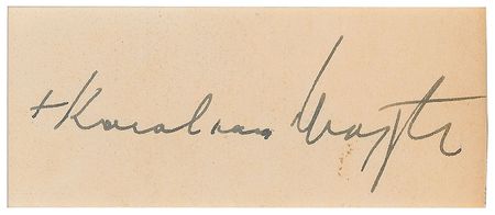 Lot #293 Pope John Paul II Signature - Image 2