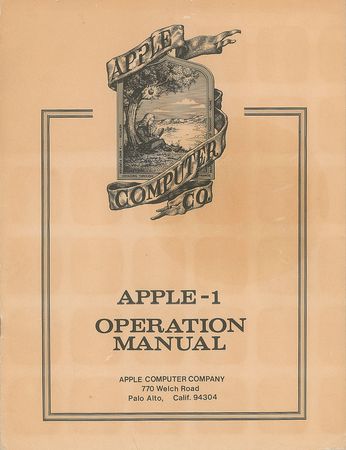 Lot #206 Apple-1 Computer Operation Manual: Extremely rare original Apple-1 Operation Manual from 1976 - Image 2