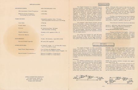 Lot #206 Apple-1 Computer Operation Manual: Extremely rare original Apple-1 Operation Manual from 1976 - Image 3