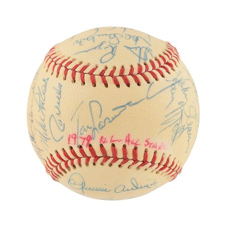 Lot #863 1979 National League All-Stars Baseball - Image 1