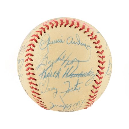 Lot #863 1979 National League All-Stars Baseball - Image 4