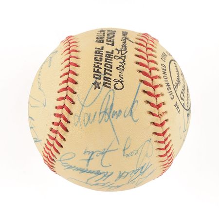 Lot #863 1979 National League All-Stars Baseball - Image 5