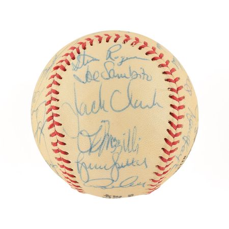 Lot #863 1979 National League All-Stars Baseball - Image 6