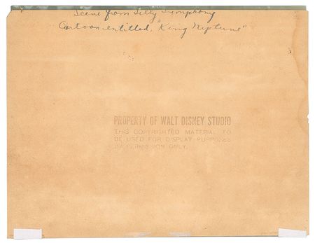 Lot #932 Four Fish production key master background set-up from King Neptune Production Key Master Background Set-Up - Image 4