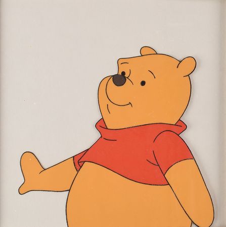 Lot #1039 Winnie the Pooh, Rabbit, and Christopher Robin production cels from The New Adventures of Winnie the Pooh Production Cels - Image 3